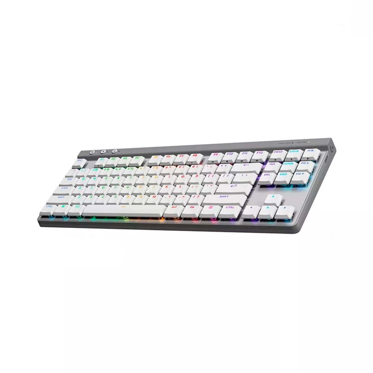 TECLADO LOGITECH G515 TKL LIGHTSPEED/BT LIGHTSYNC RGB WHITE (920-012535)-P - Imagen 2