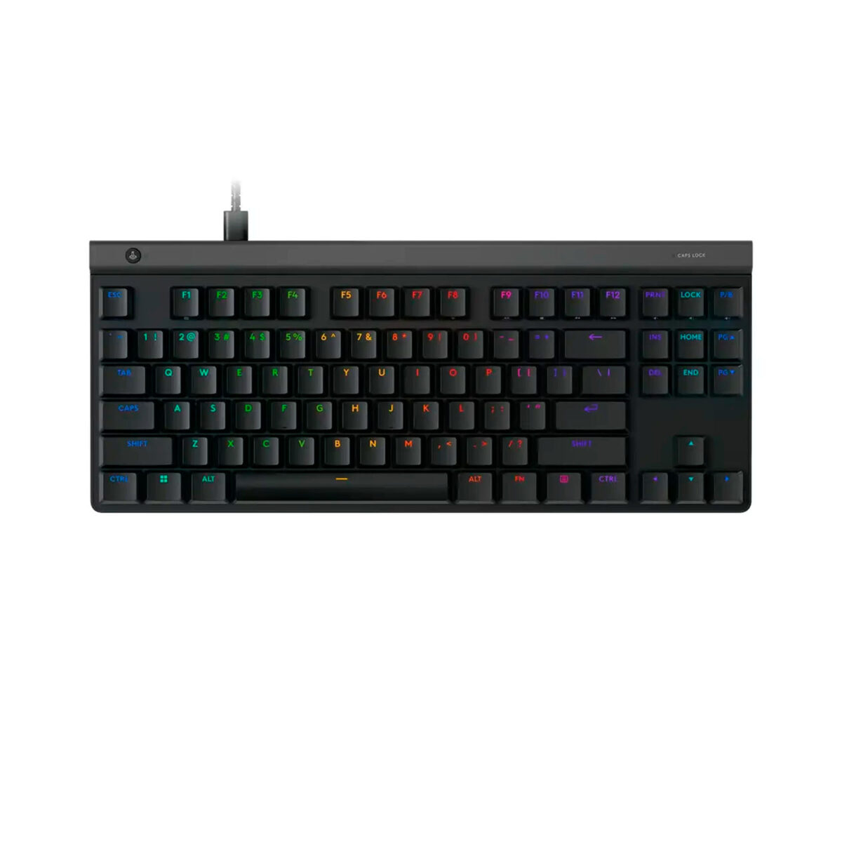 TECLADO LOGITECH G515 TKL WIRED LIGHTSYNC RGB / KEYCONTROL BLACK (920-012868)-UY - Imagen 1