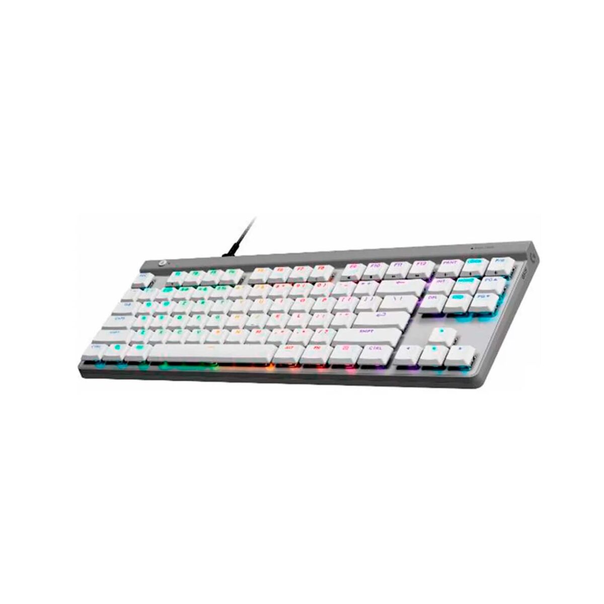TECLADO LOGITECH G515 TKL WIRED LIGHTSYNC RGB / KEYCONTROL WHITE (920-012869)-P - Imagen 5