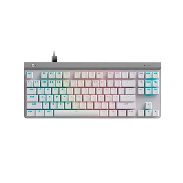 TECLADO LOGITECH G515 TKL WIRED LIGHTSYNC RGB / KEYCONTROL WHITE (920-012869)-P