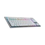 TECLADO LOGITECH G915 X TKL LIGHTSPEED/ BT LIGHTSYNC RGB / KEYCONTROL WHITE (920-012732) - Imagen 2