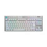 TECLADO LOGITECH G915 X TKL LIGHTSPEED/ BT LIGHTSYNC RGB / KEYCONTROL WHITE (920-012732) - Imagen 3