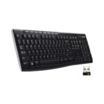 TECLADO LOGITECH K270 WIRELESS UNIFYING USB SP BLACK (920-004426) - Imagen 2