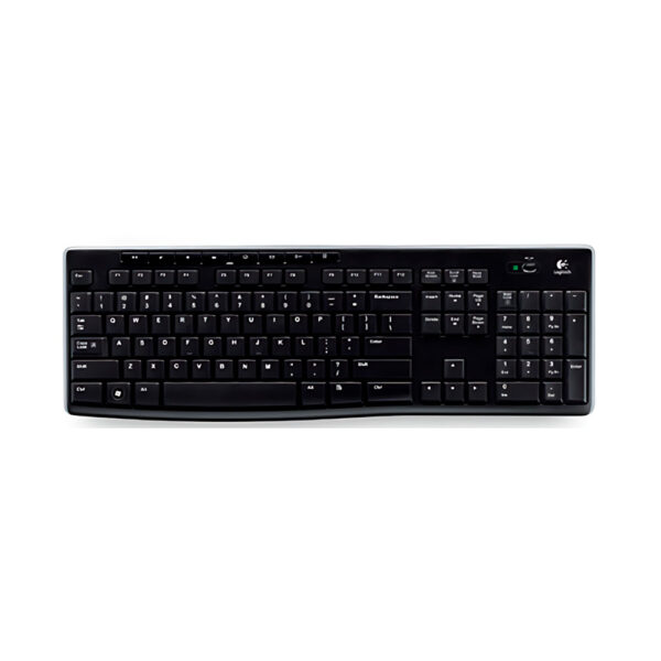 TECLADO LOGITECH K270 WIRELESS UNIFYING USB SP BLACK (920-004426)