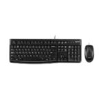 TECLADO LOGITECH + MOUSE MK120 USB SP BLACK (PN 920-004428)