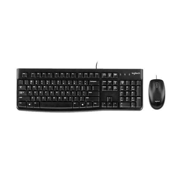 TECLADO LOGITECH + MOUSE MK120 USB SP BLACK (PN 920-004428)