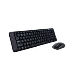 TECLADO LOGITECH + MOUSE MK220 WIRELESS USB SP BLACK (PN 920-004430) - Imagen 2