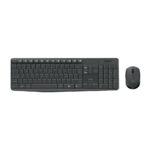 TECLADO LOGITECH + MOUSE MK235 WIRELESS USB SP BLACK (PN 920-007901) - Imagen 3