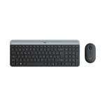 TECLADO LOGITECH + MOUSE MK470 WIRELESS SLIM USB BLACK (PN 920-009266) - Imagen 3