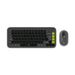 TECLADO LOGITECH + MOUSE POP ICON BLUETOOTH/WIRELESS SP / COPILOT/ GRAPHITE (920-013052)