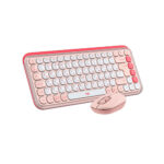 TECLADO LOGITECH + MOUSE POP ICON BLUETOOTH/WIRELESS SP / COPILOT/ ROSE (920-013053) - Imagen 2