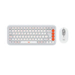 TECLADO LOGITECH + MOUSE POP ICON BLUETOOTH/WIRELESS SP / COPILOT/ WHITE (920-013055) - Imagen 3