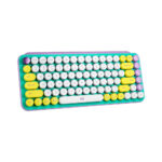 TECLADO LOGITECH POP KEYS MULTI-DEVICE WIRELESS/BT FRESH VIBES LILA/GREEN (920-010714) - Imagen 2