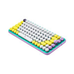 TECLADO LOGITECH POP KEYS MULTI-DEVICE WIRELESS/BT FRESH VIBES LILA/GREEN (920-010714) - Imagen 3