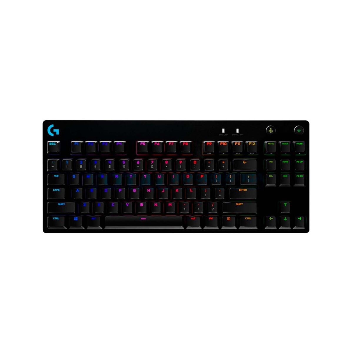 TECLADO LOGITECH PRO KEYBOARD RGB USB BLACK (920-009388) - Imagen 1