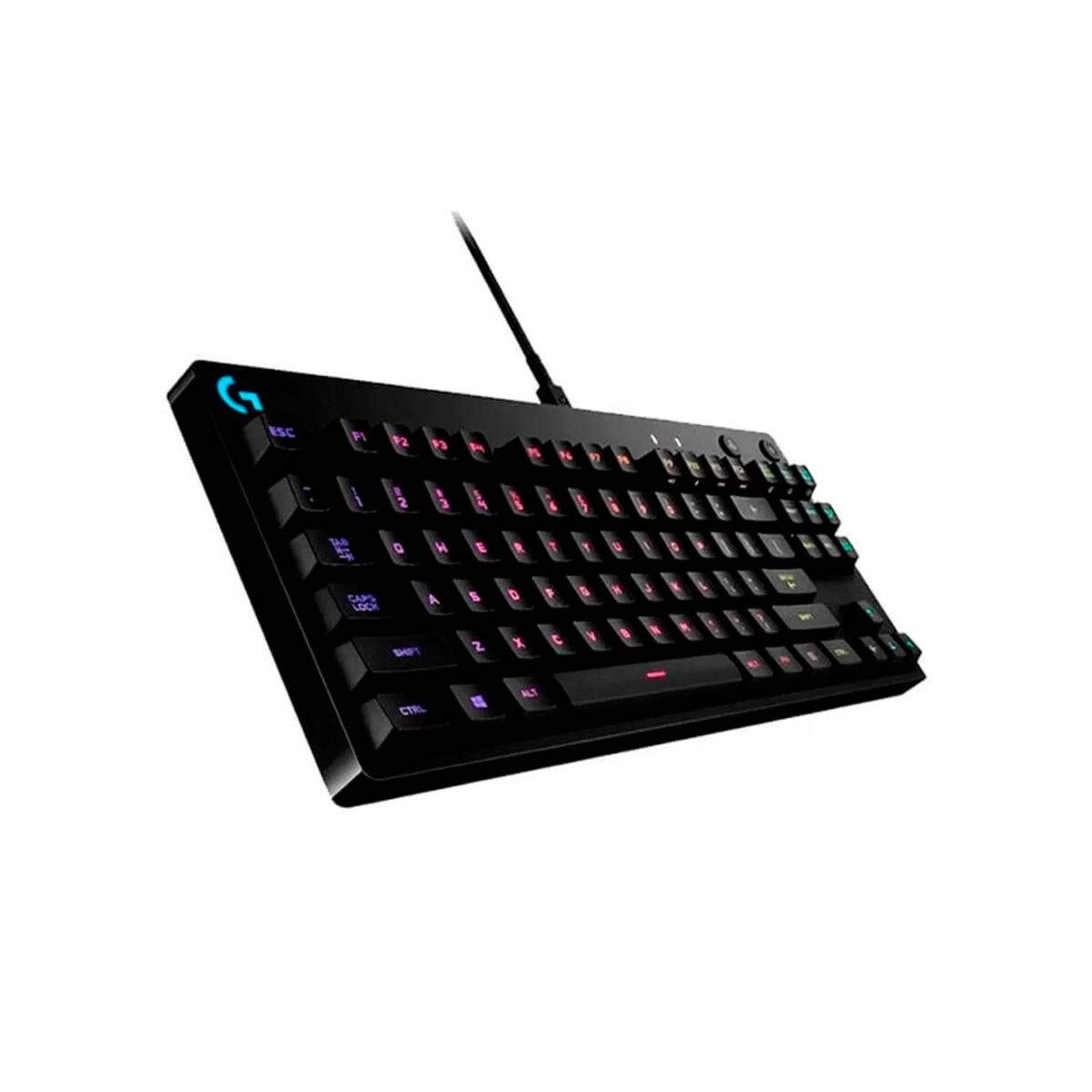 TECLADO LOGITECH PRO KEYBOARD RGB USB BLACK (920-009388) - Imagen 2