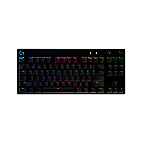 TECLADO LOGITECH PRO KEYBOARD RGB USB BLACK (920-009388)