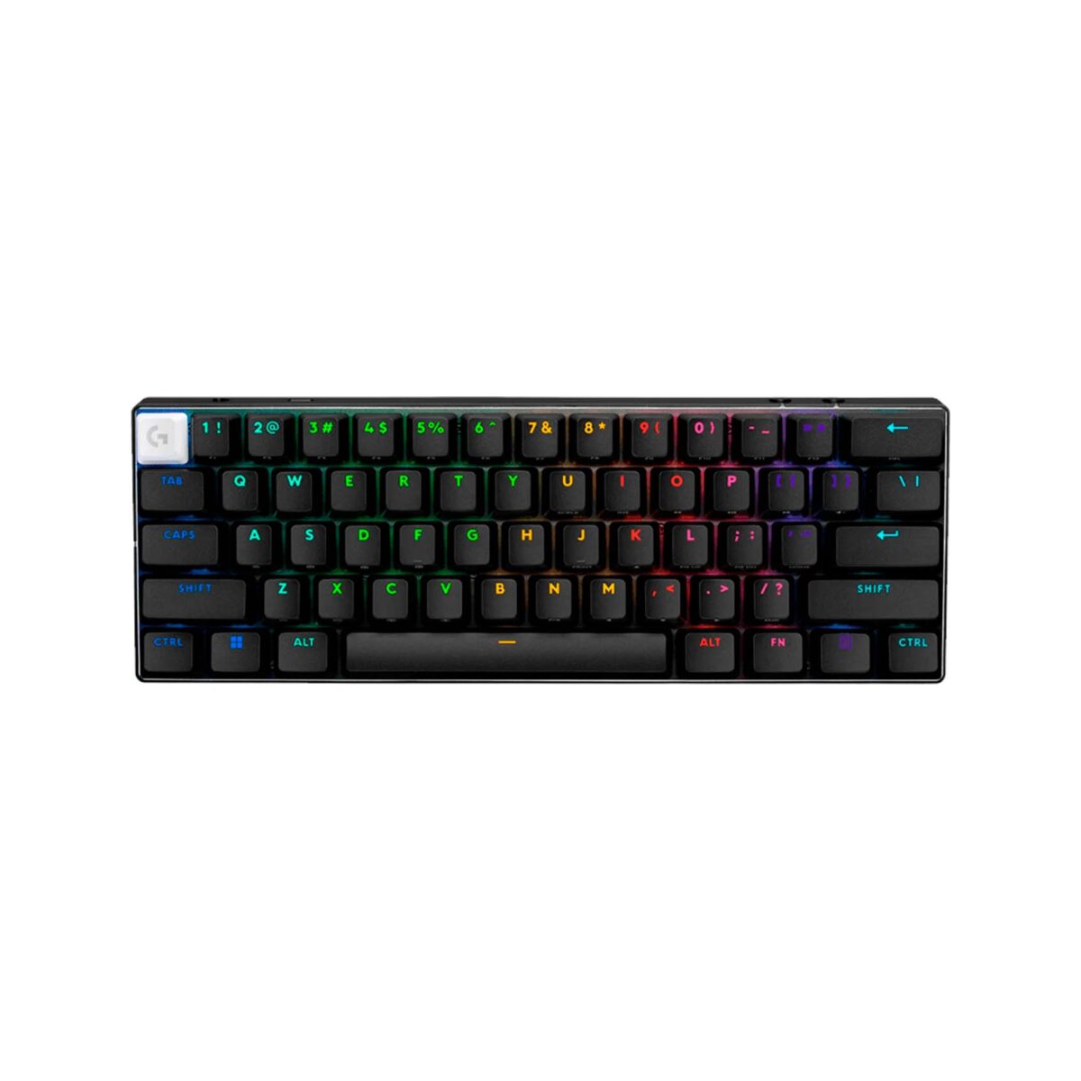 TECLADO LOGITECH PRO X 60 LIGHTSPEED BT/ÓPTICO/65 HRS/RGB BLACK (920-011902) - Imagen 1