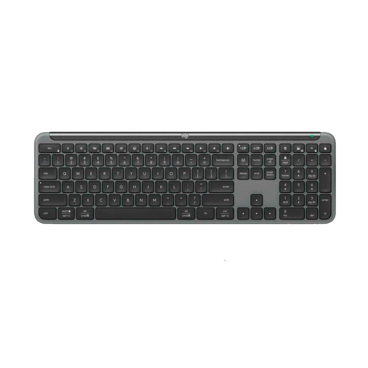 TECLADO LOGITECH SLIM SILENT K950 WIRELESS BOLT/BLUETOOTH SP BLACK (920-012432) - Imagen 3