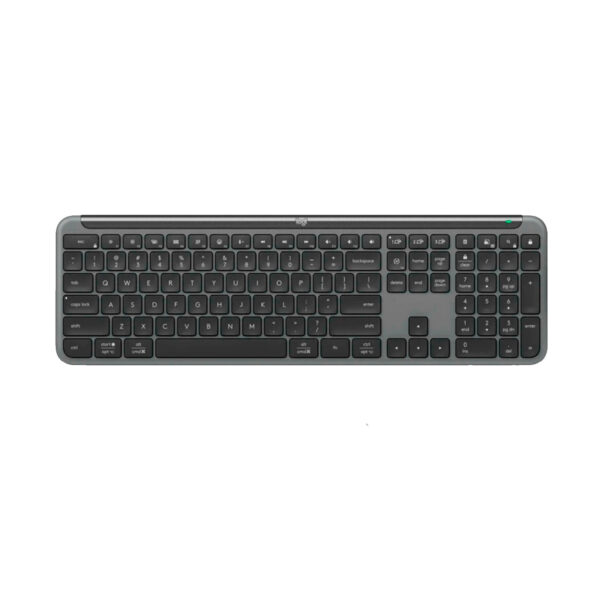 TECLADO LOGITECH SLIM SILENT K950 WIRELESS BOLT/BLUETOOTH SP BLACK (920-012432)