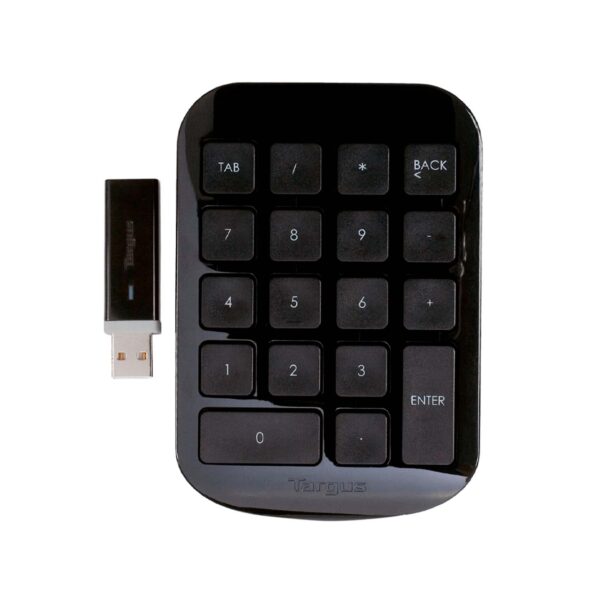 TECLADO NUMERICO TARGUS WIRELESS USB BLACK (PN AKP11US)
