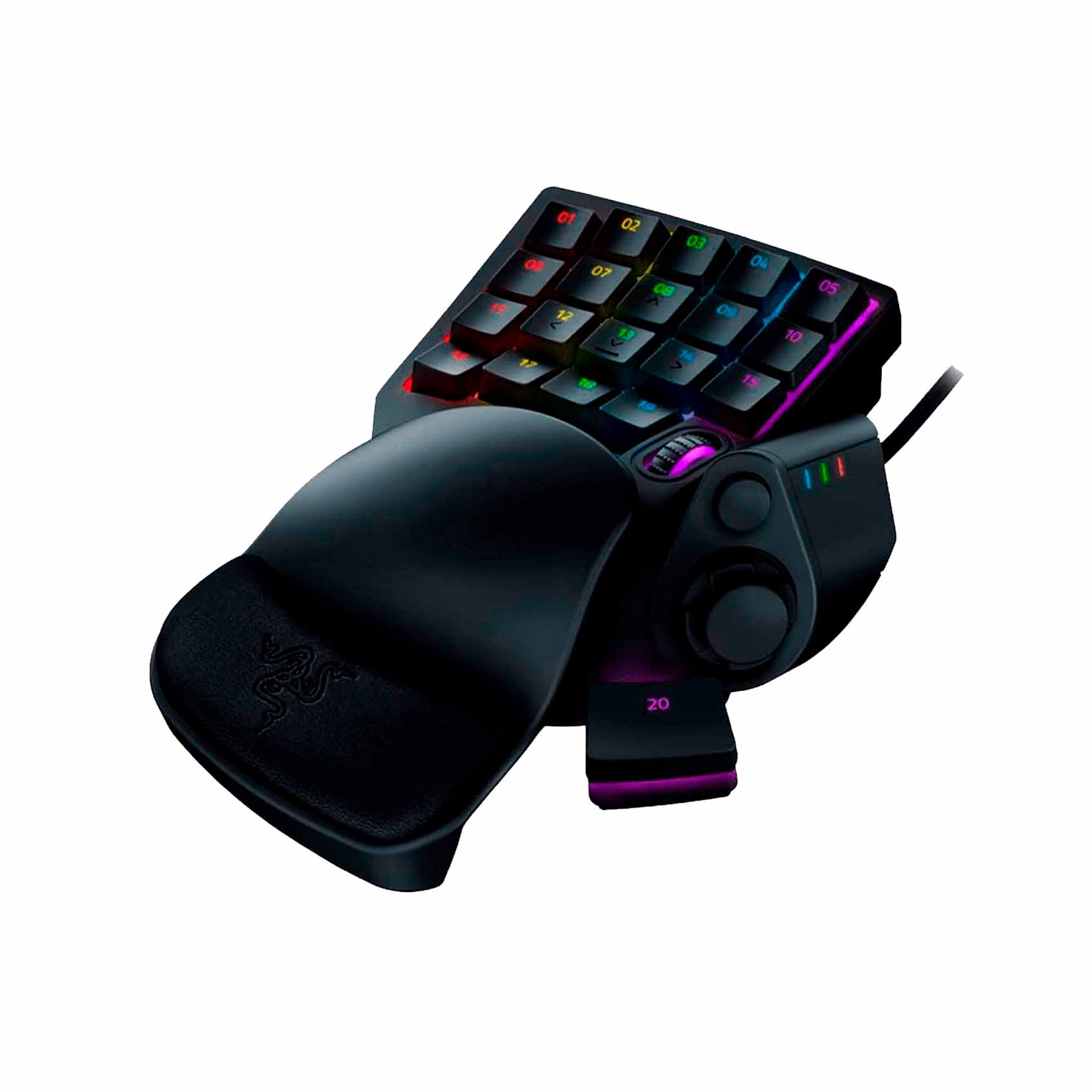 teclado-razer-tartarus-pro-switches-analogos-chroma-black-rz07-03110100-r3u1-2 TECLADO RAZER ORNATA V3 MECHA-MEMBRANE LOW PROFILE 10 ZONAS SP CHROMA BLACK (RZ03-04461100-R311) - Imagen 2
