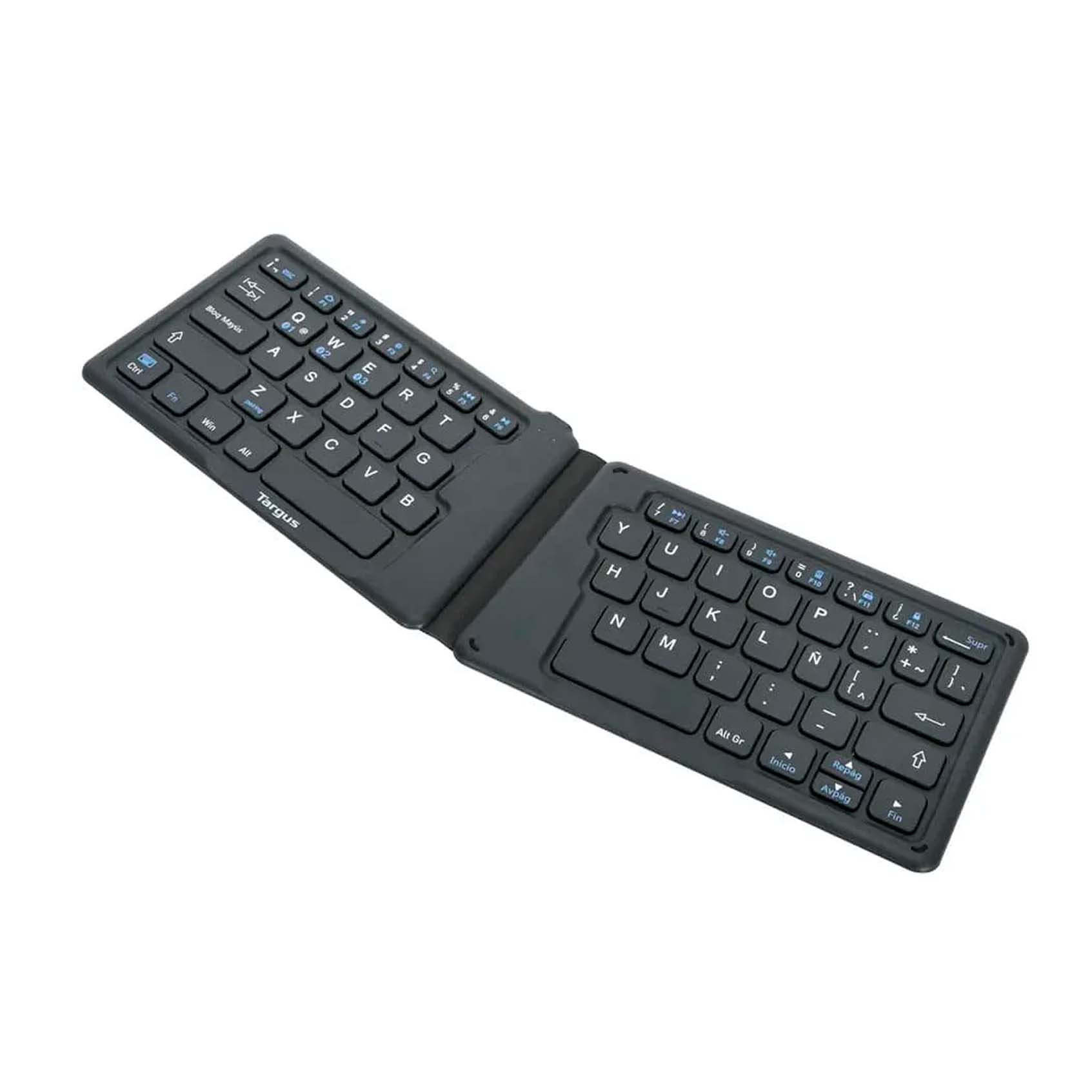 teclado-targus-akf003-multi-dispositivo-antimicrobial-plegable-bt-sp-black-akf003es-3 TECLADO TARGUS AKF003 MULTI-DISPOSITIVO ANTIMICROBIAL PLEGABLE BT SP BLACK (AKF003ES) - Imagen 3