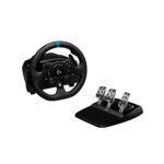 TIMON C/PEDAL LOGITECH G923 RACING WHEEL PARA PC/XB USB (941-000157) TRUEFORCE BLACK - Imagen 2