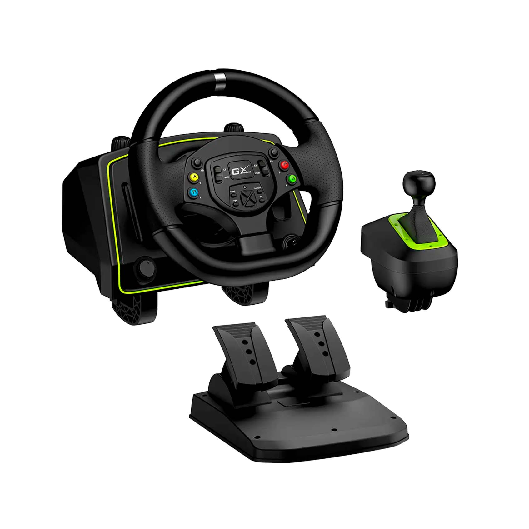 timon-c-pedal-palanza-genius-gx-speed-master-x2-dual-motor-vibration-1080-rotacion-ps4-ps3-pc-usb-black-31620002400 TIMON C/PEDAL + PALANCA GENIUS GX SPEED MASTER X2 DUAL MOTOR VIBRATION 1080° ROTACION PS4/PS3/PC USB BLACK (31620002400) - Imagen 1