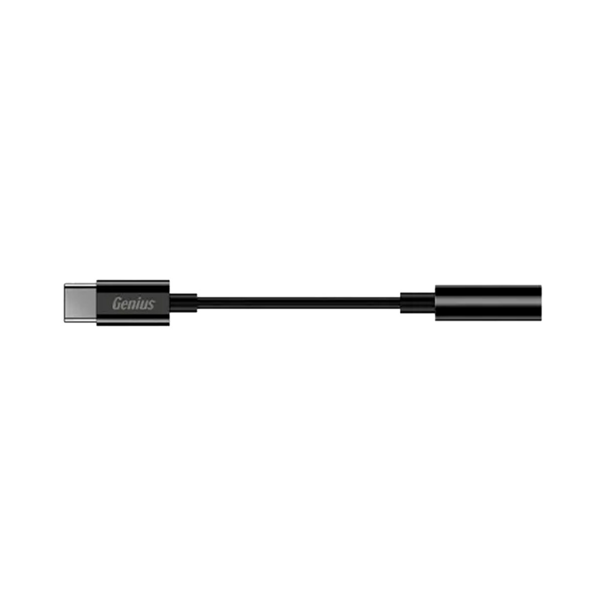 Z ADAPTADOR GENIUS ACC-C100 USB-C A 3.5MM BLACK (32590012400) - Imagen 2