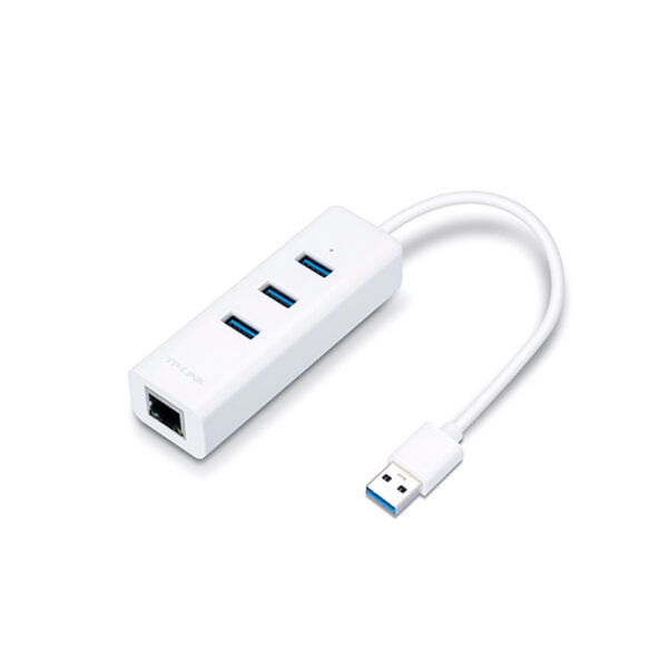 ADAPTADOR UE330 USB 3.0 A ETHERNET GIGABIT 3 PUERTOS