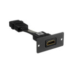 PLACA DE PARED KRAMER W-H(W-HDMI)(B) INSERCION HDMI (85-0009399) - Imagen 4