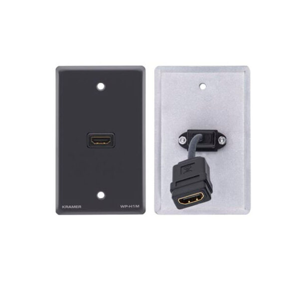 PLACA DE PARED KRAMER WP-H1M(WP-HDMI1M)/US(W) PASIVO HDMI (85-0023299)