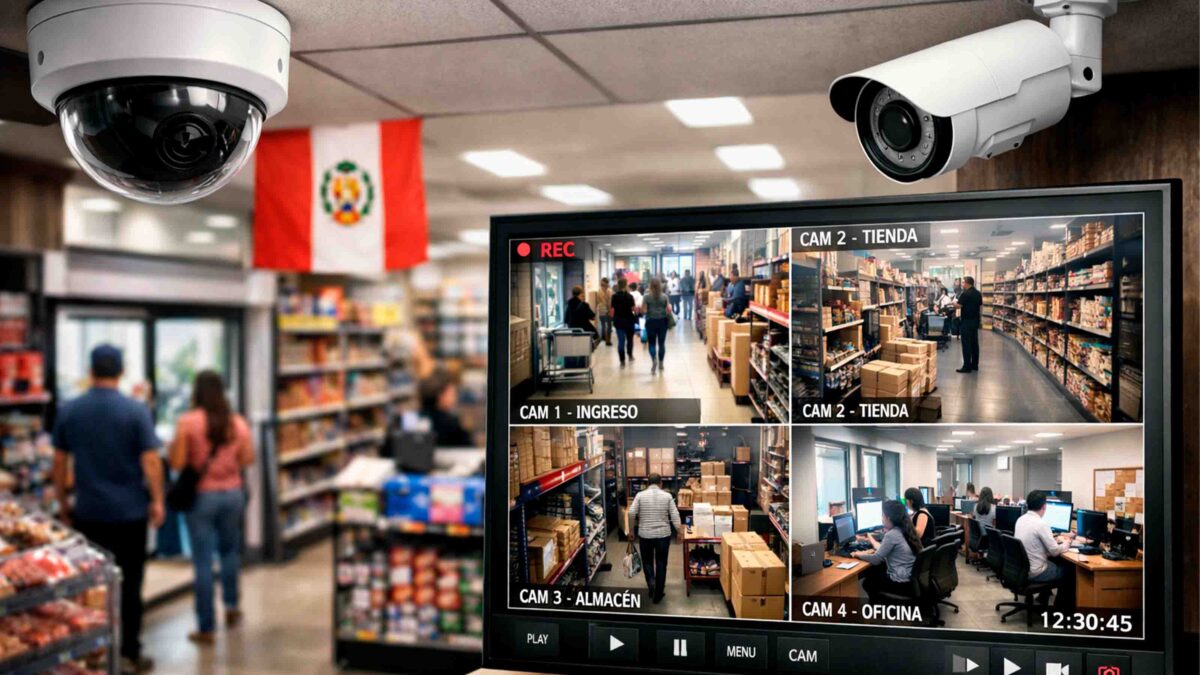 Cómo elegir cámaras de seguridad efectivas para tu negocio en Perú ...