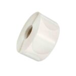 ETIQUETAS DE TRANSFERENCIA TÉRMICA DE 40M CIRCULAR, 500 UNIDADES