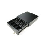 GAVETA DE DINERO PS-STAR 330R 4 BILLETES/8 MONEDAS/RJ11 /NEGRO/ 12-24 V / 33CM(ANCHO) X 35.5CM(LARGO) X 9CM( ALTO) - Imagen 3