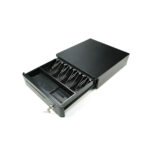 GAVETA DE DINERO PS-STAR 330R 4 BILLETES/8 MONEDAS/RJ11 /NEGRO/ 12-24 V / 33CM(ANCHO) X 35.5CM(LARGO) X 9CM( ALTO) - Imagen 4