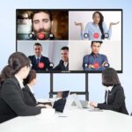 PANTALLA INTERACTIVA INTELIGENTE  POS-STAR XSKB-86 DE 86" 4K ANDROID 14 CAMARA 48MP / 8 MICROFONOS /WIFI 5G/HDMI/USB - Imagen 2