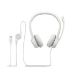 AUDIFONO C/MICROF. LOGITECH H390 USB NOISE CANCELLING WHITE (981-001285)-P2 - Imagen 2