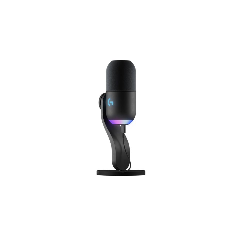 MICROFONO LOGITECH YETI GX SUPERCARDIOID USB PSTREAMING RGB LIGHTSYNC BLACK (988-000568)-P MICROFONO LOGITECH YETI GX SUPERCARDIOID USB P/STREAMING RGB LIGHTSYNC BLACK (988-000568)-P - Imagen 1