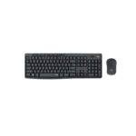 TECLADO LOGITECH + MOUSE MK295 WIRELESS USB BLACK (920-009792)-P