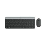 TECLADO LOGITECH + MOUSE MK470 WIRELESS SLIM USB BLACK (PN 920-009266)-P