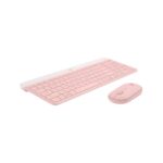 TECLADO LOGITECH + MOUSE MK470 WIRELESS SLIM USB ROSE (920-011312)-P - Imagen 2