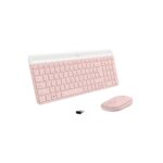 TECLADO LOGITECH + MOUSE MK470 WIRELESS SLIM USB ROSE (920-011312)-P - Imagen 4