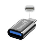 Z ADAPTADOR GENIUS ACC-C2A USB-C A USB-A DARK GREY (32590002400) - Imagen 4