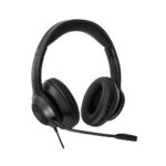 AUDIFONO C/MICROF. TARGUS AEH102TT USB-A 40MM OVER-EAR NOISE-CANCELLING MUTE BLACK (AEH102TTLP)