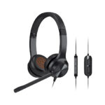 AUDIFONO C/MICROF. CREATIVE CHAT USB 40MM USB-C/ADAPTADOR USB-A NOISE-CANCELLING MUTE BLACK (51EF0980AA000) - Imagen 2