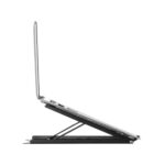 SOPORTE DE METAL PLEGABLE PARA LAPTOP 11" HASTA 16" - NEGRO - Imagen 2