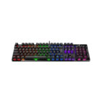 TECLADO GENIUS GX SCORPION K12 GAMING RGB LED MECHANICAL USB AI BROWN SWITCH BLACK (31310057401) - Imagen 2