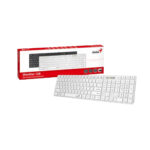 TECLADO GENIUS SMART SLIMSTAR 126 AI COPILOT USB MULTIMEDIA SP WHITE (31310017409)